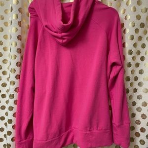 Danskin pink hooded sweatshirt